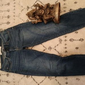 GAP dark blue straight leg jeans